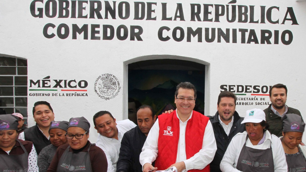 Inaugura Marco Mena comedor comunitario en Huamantla