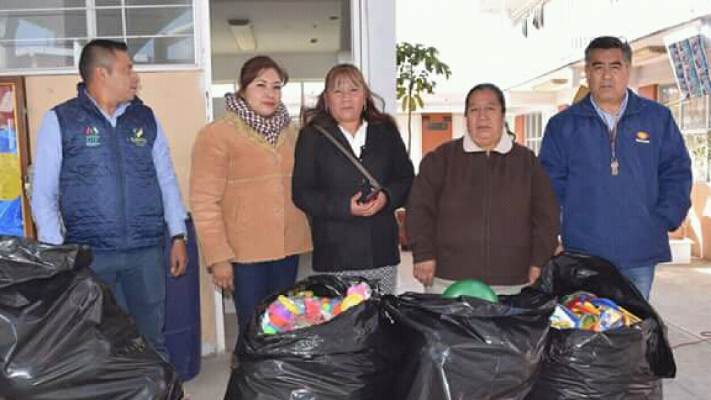 Llegan los reyes magos a Quilehtla