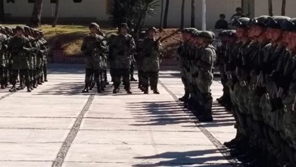 Llegó a Tlaxcala el Regimiento Mecanizado 