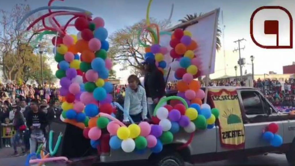 Ve los detalles del Desfile de Feria Zacatelco 2018