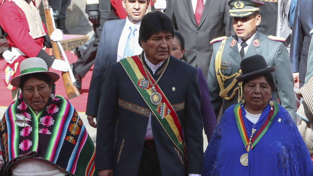 Evo Morales cumple 12 años en el poder