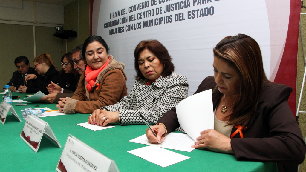 Firma gobierno del estado convenio con municipios