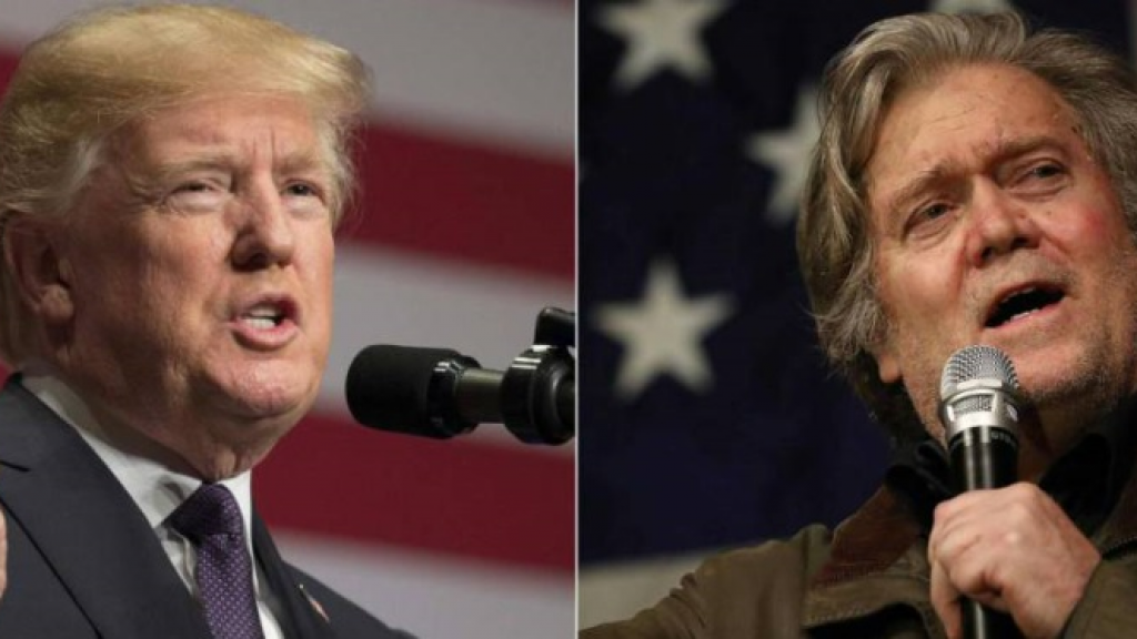 Trump pone a Bannon en la picota