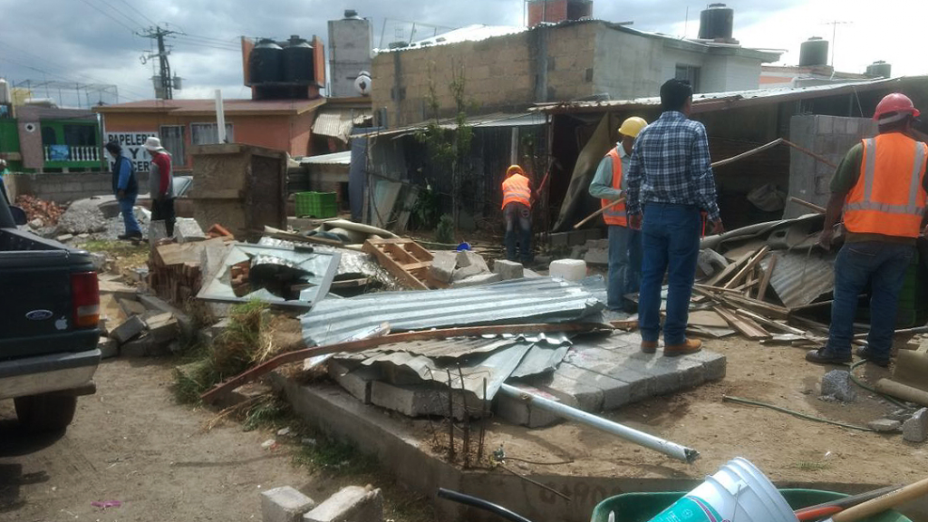 Recupera ayuntamiento de Tlaxcala área verde en Los Volcanes