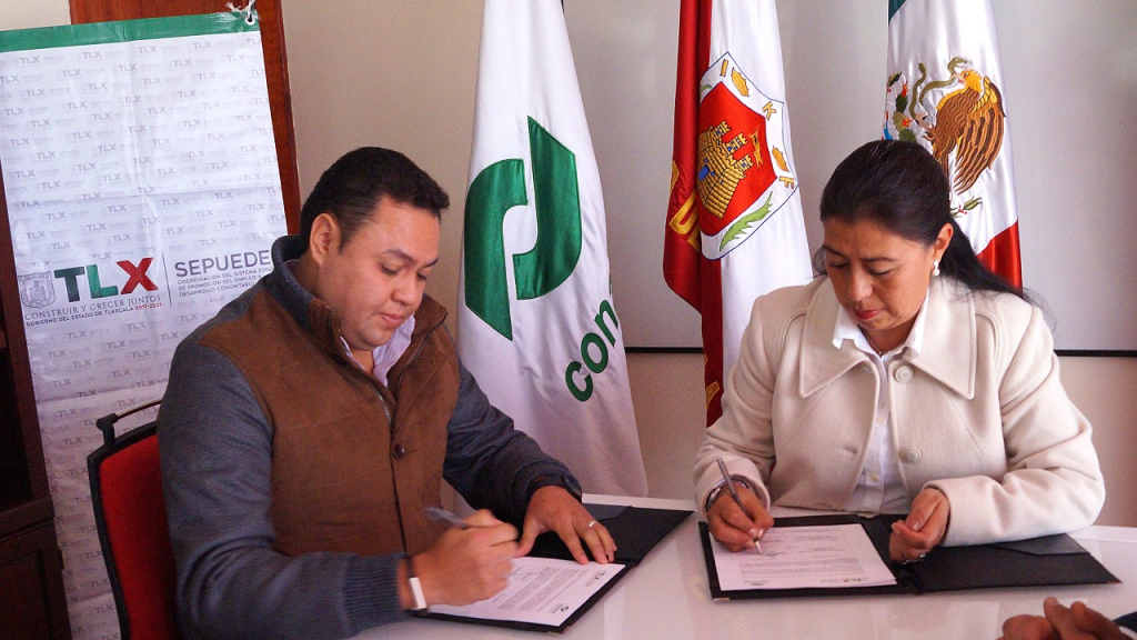 Firman Icatlax y Conalep convenio en materia de capacitación