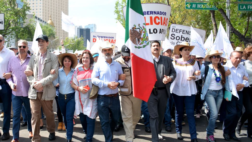 Marcha Minerva en Caravana por la Dignidad