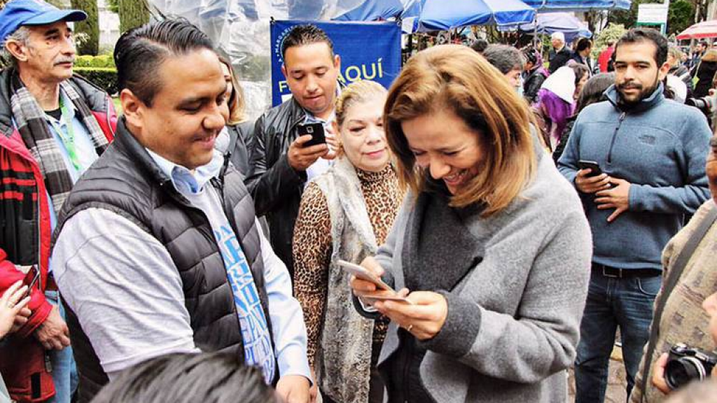 La aspirante a la candidatura presidencial independiente