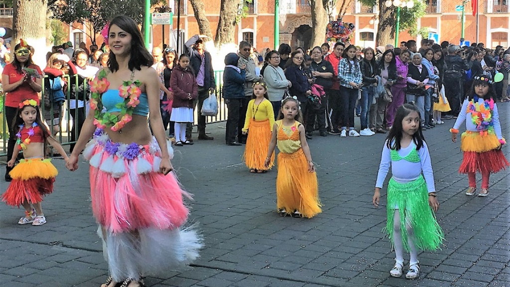 Fomenta SEPE identidad entre alumnos de preescolar con carnaval