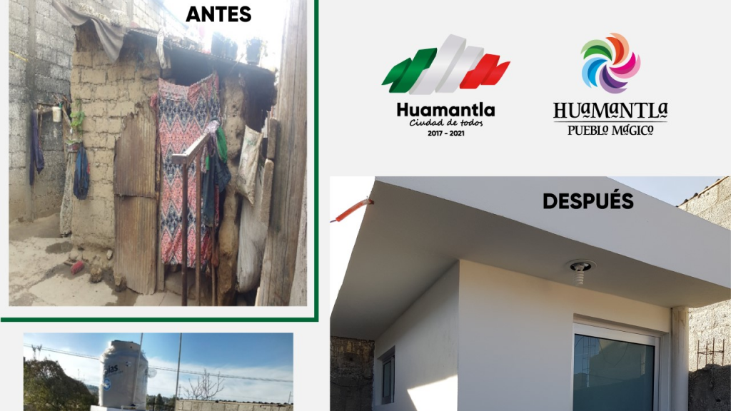 Beneficia 450 familias de Huamantla con entrega de 90 cuartos 