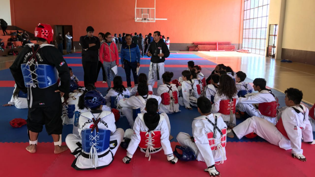 Trabaja ciencias del deporte con equipo de TKD