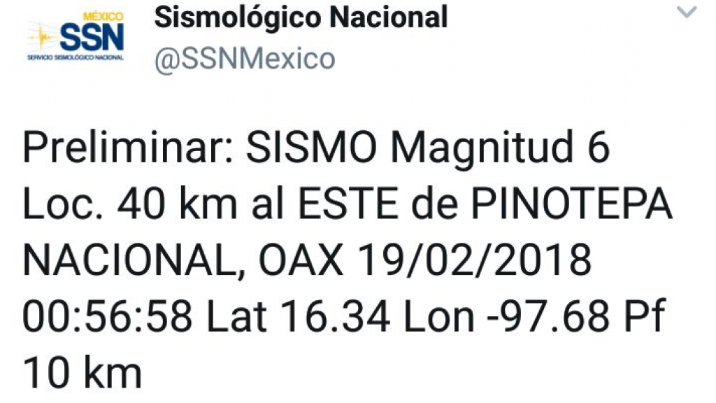 Nuevo sismo queda en susto