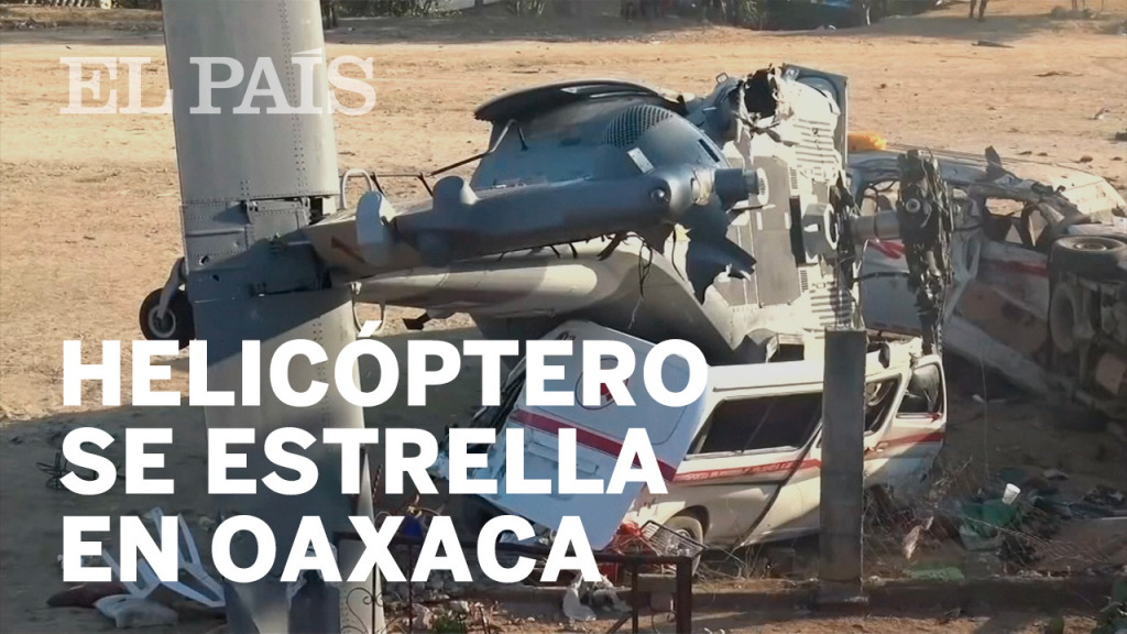 El desplome de un helicóptero militar en Oaxaca mata a 13