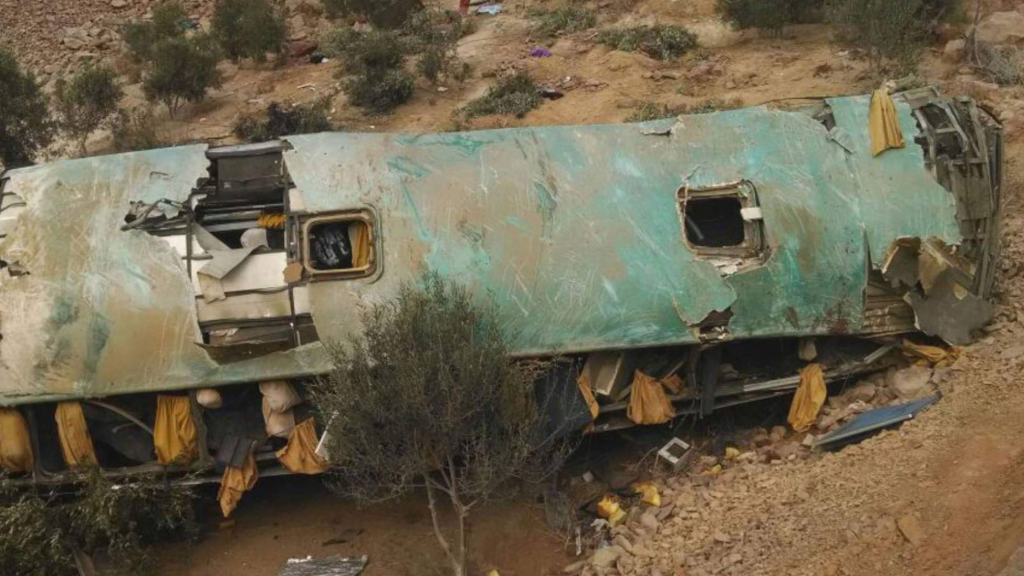 Al menos 35 muertos en un accidente en Perú