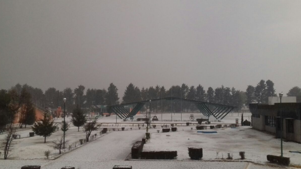 Granizada azota a Huamantla, deja incomunicadas algunas zonas