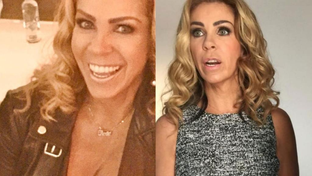 Sorprenden a Rocío Sánchez Azuara en tanga con unas amigas