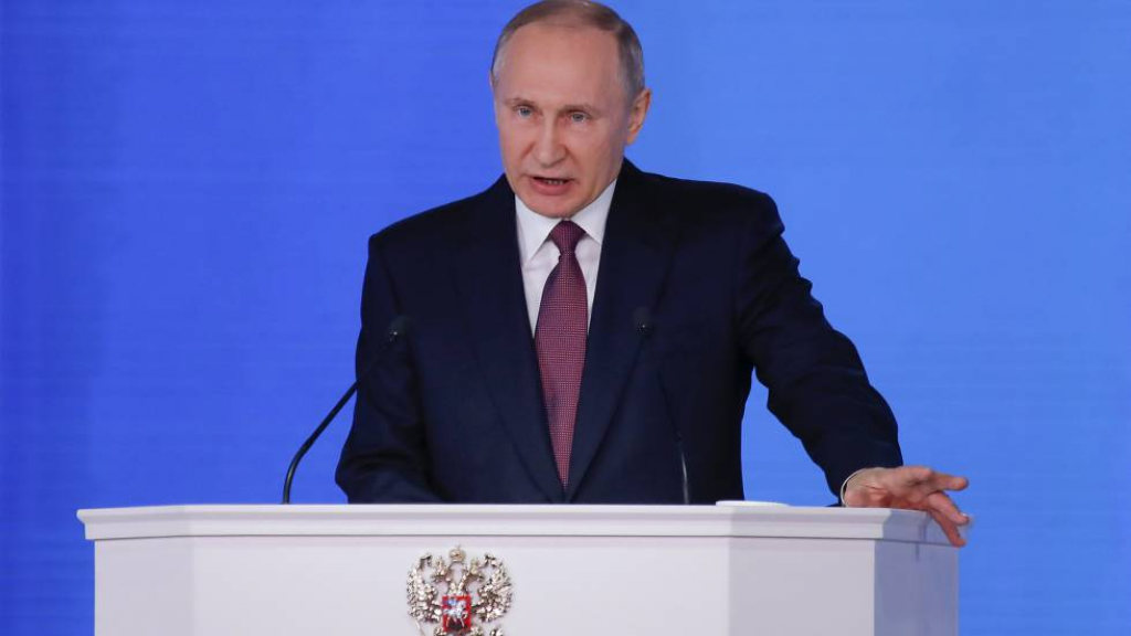 Putin anuncia un nuevo misil balístico intercontinental