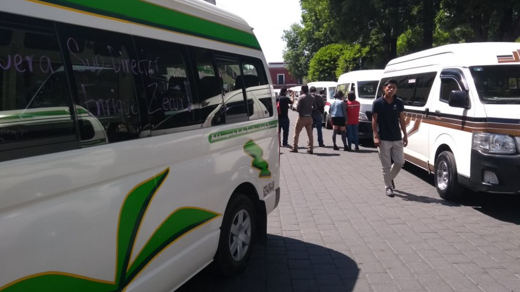 Exigen transportistas de Contla frenar corrupción 