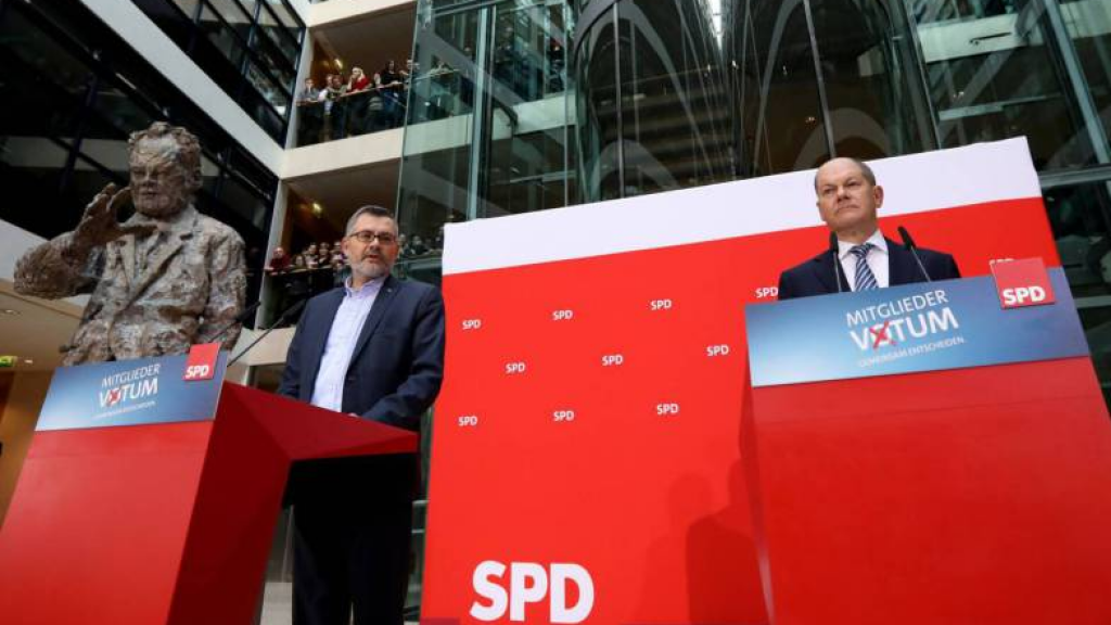 Las bases del SPD aprueban un Gobierno de coalición