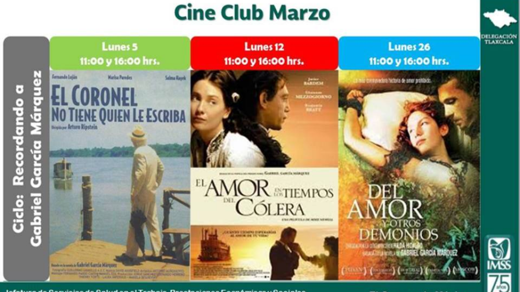 IMSS Invita al ciclo de cine