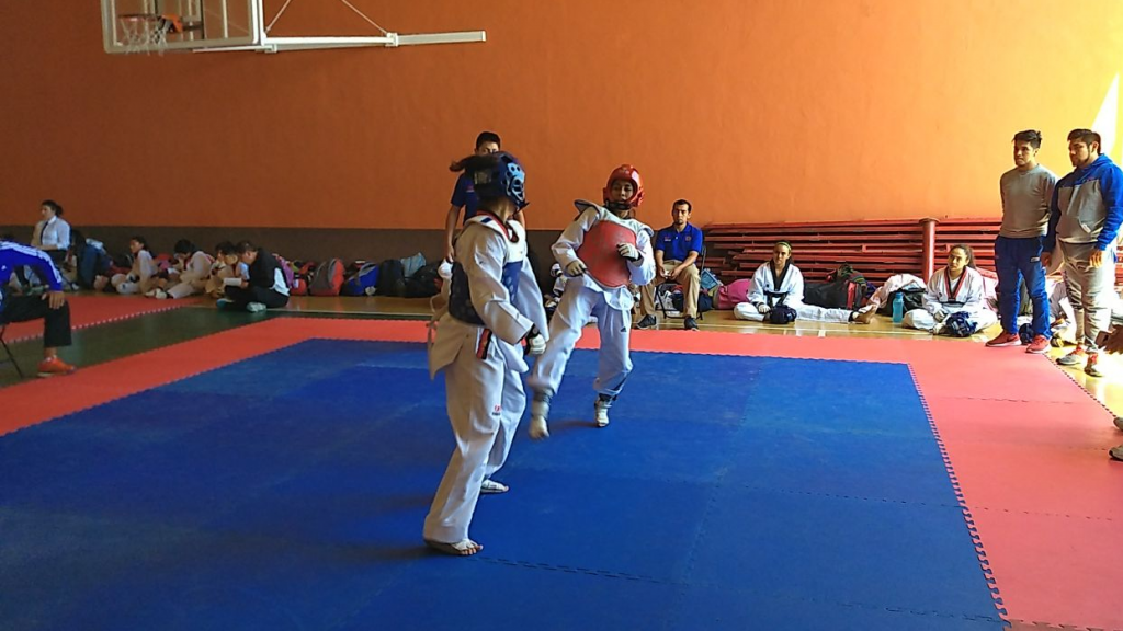 Refuerzan taekwondoínes tlaxcaltecas