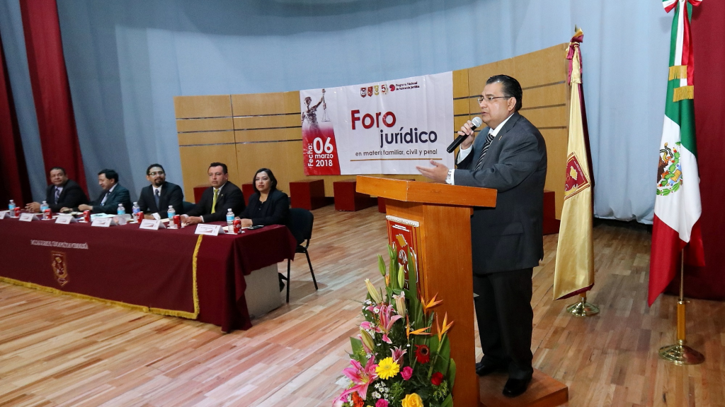 Foro jurídico en materia familiar, civil y penal