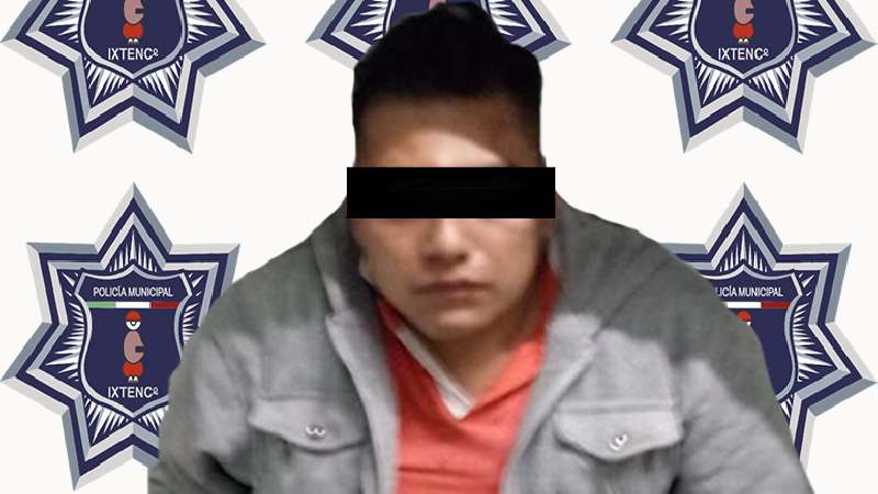 Asegura policía de Ixtenco a dos sujetos por acoso sexual