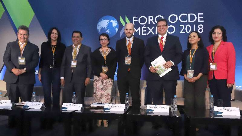 Expone Mena sobre desarrollo regional en foro de la OCDE