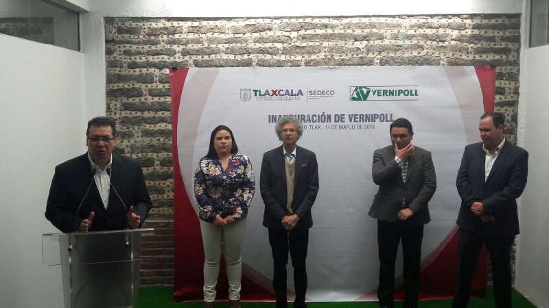 Inauguraron en Apizaco la empresa Vernipull