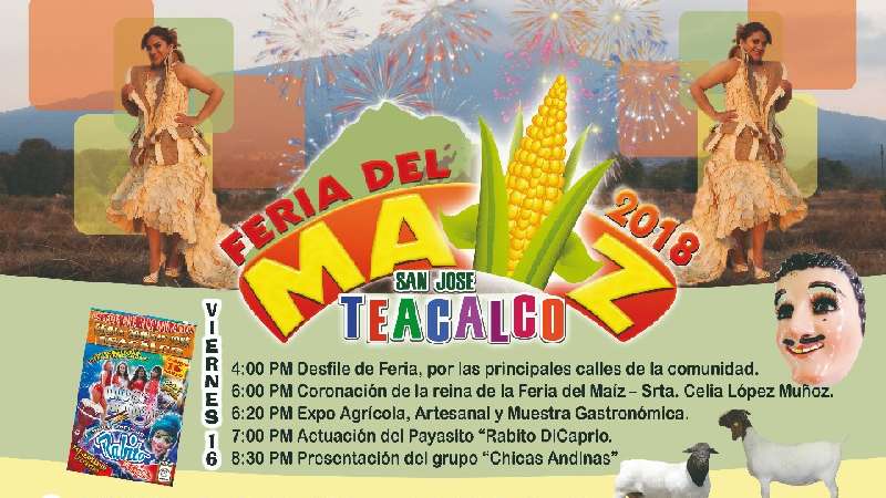 Feria del maíz San Jose Teacalco