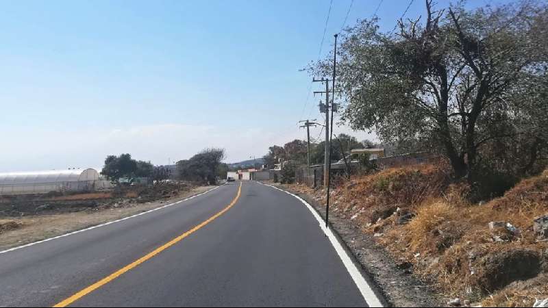Culmina Secoduvi repavimentación del camino Atlamaxac-Teolocholco