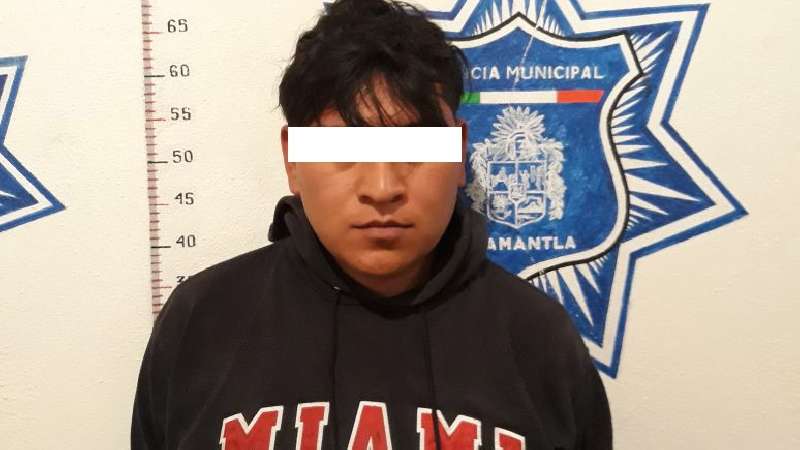 Aseguran en Huamantla a presunto asaltante de tren