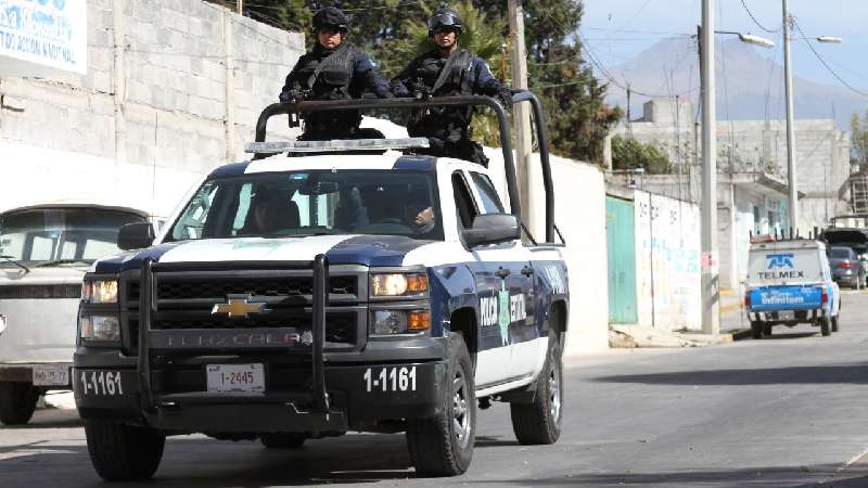 Detiene CES en Villa alta a cinco personas por robo en Puebla