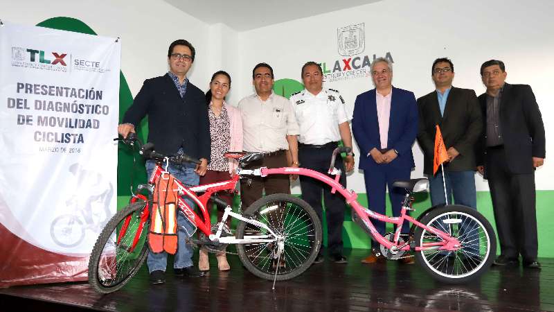 Presenta Secte diagnóstico de movilidad ciclista