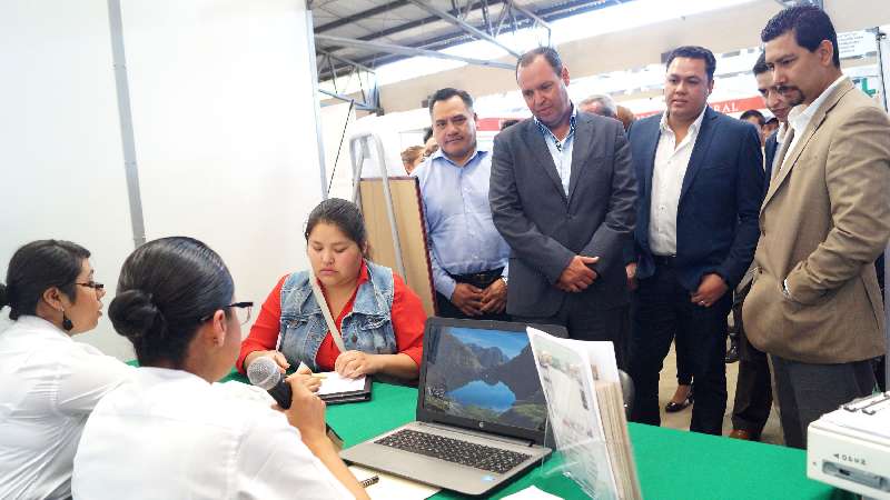 Organiza Sepuede feria del empleo 2018 en Tetla