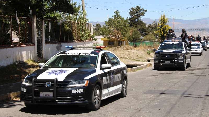 Operativo de seguridad para jueves y viernes Santo Huamantla