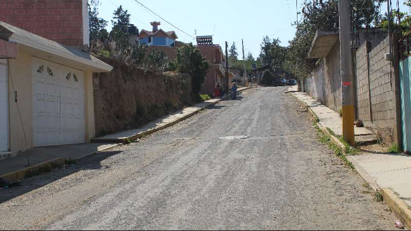 Amplían infraestructura básica en Tocatlán
