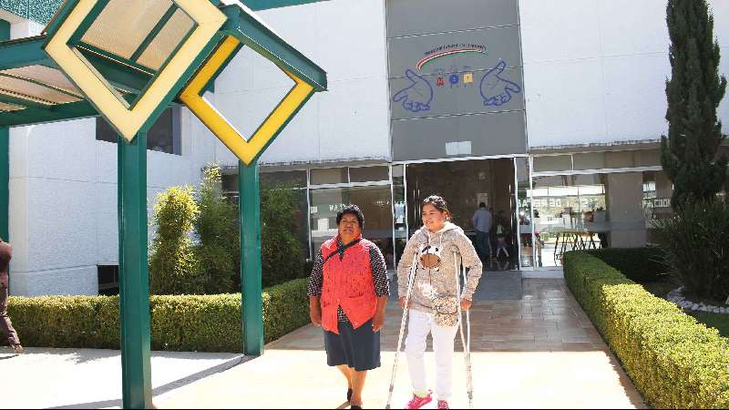 Hospital infantil de Tlaxcala servicios en 19 especialidades