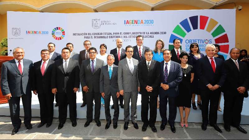 Instalan consejo estatal para el cumplimiento de la agenda 2030