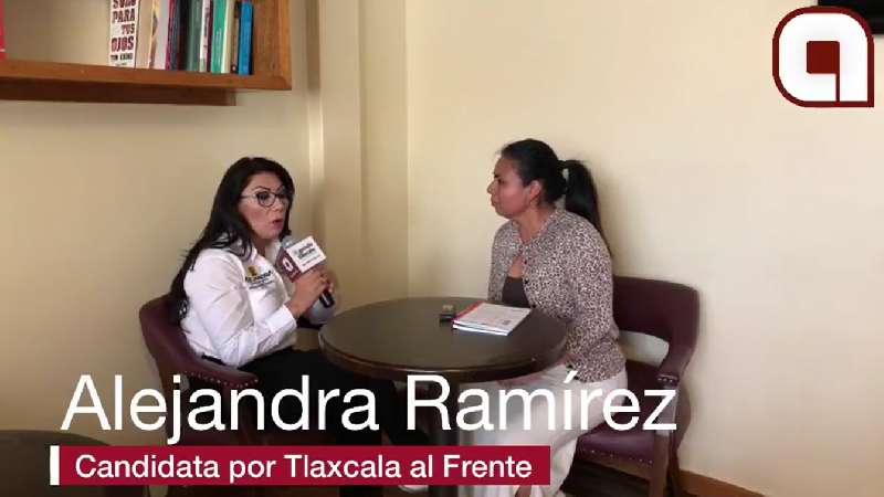 No iré a dormir, anhelo un mejor Tlaxcala: Alejandra Ramírez