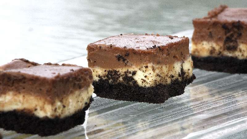 Cheesecake de oreo y nutella sin horno