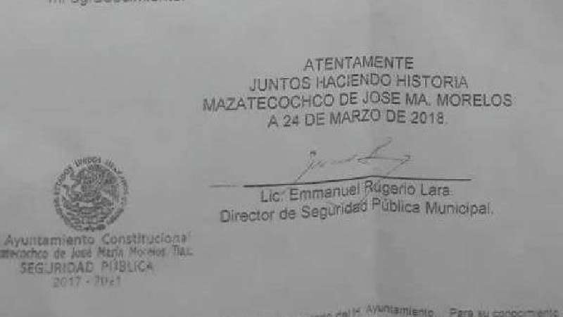 Sin importar inseguridad en Mazatecochco, hay que ahorrar