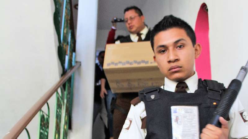 Envía INE Tlaxcala a bóveda de seguridad