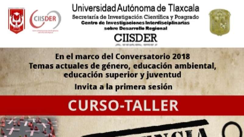 El curso-taller es para el jueves 26 de abril