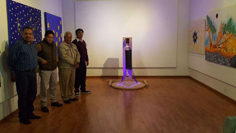 Galería municipal de Tlaxcala exposición plástica Luces y Sombras