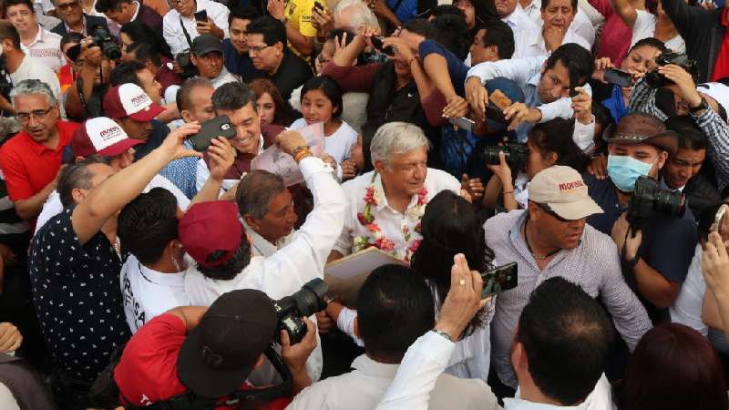 Llegó la hora de los pobres, afirma AMLO