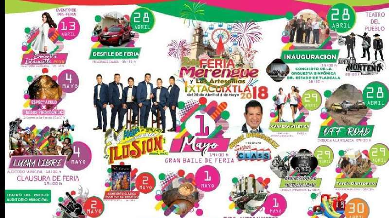 Hoy gran baile de la Feria Ixtacuixtla 2018