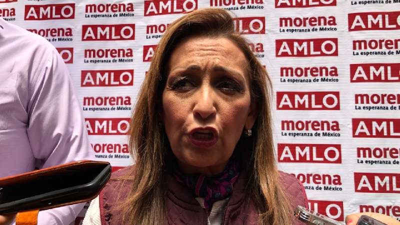 Se enfrenta Lorena con PRD, reta a probar dichos