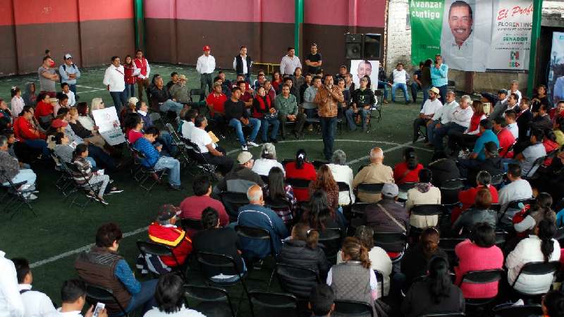 Por unidad y progreso en Tlaxcala legislaré: Florentino Domínguez