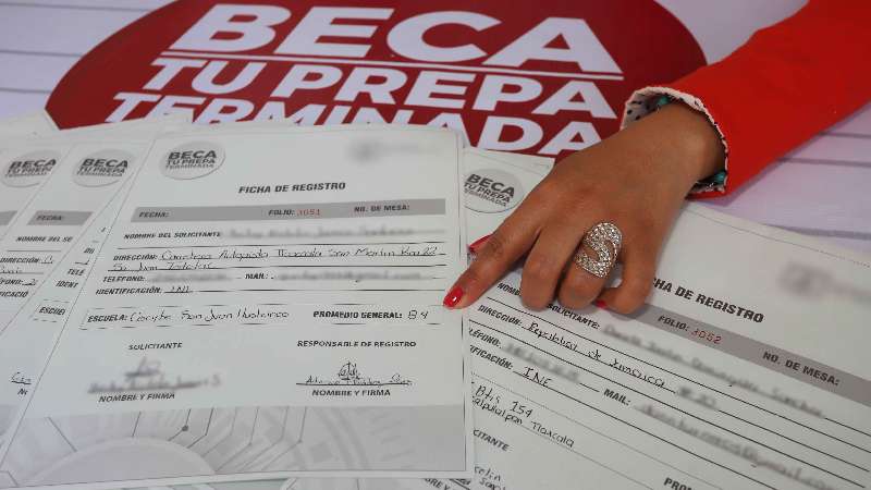 Inicia registro para la beca 