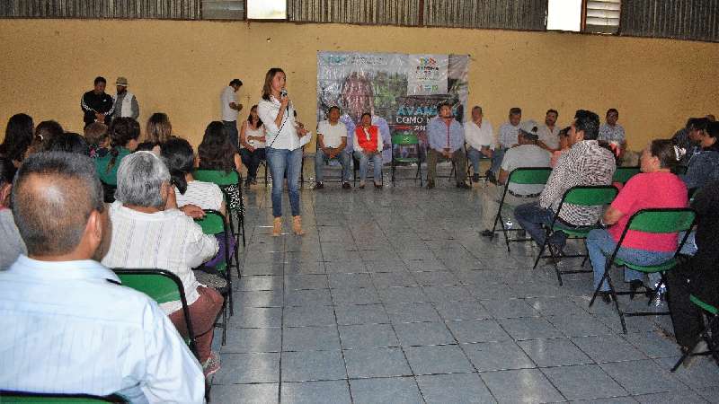 Ixtacuixtla, Amaxac y Yauhquemehcan con Sandra Corona